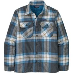 PatagoniaHerren Insulated Organic Cotton Flannel Jacke